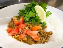 食事処 美里『パクチー香る子羊のドライカレー』 食事処 美里『パクチー香る子羊のドライカレー』