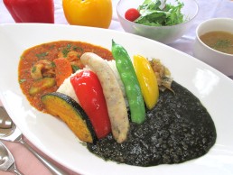 ビレッジ安曇野『あづみの夏野菜カレー』 ビレッジ安曇野『あづみの夏野菜カレー』